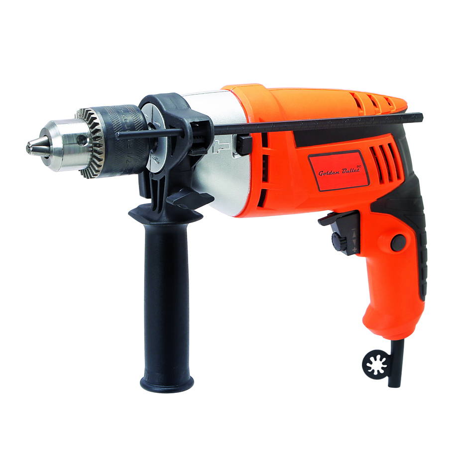 Drill Machine Impact ID 5013_3 Golden Bullet Electric Impact Drill M/c 13mm ID1350 (W) - Image 1