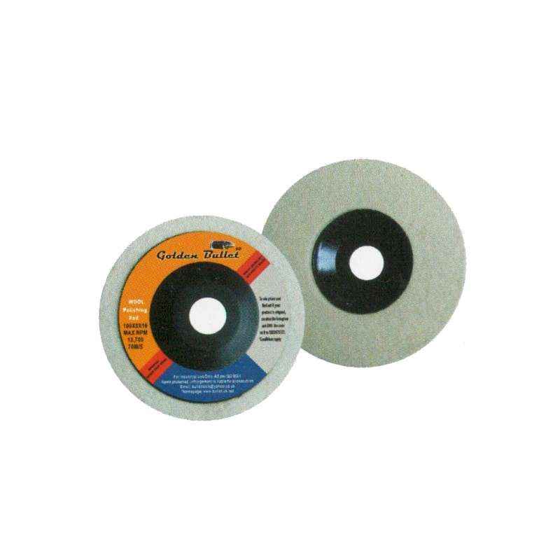 Felt Golden Bullet Felt Polishing Wheel 4" X 8mm - Image 1