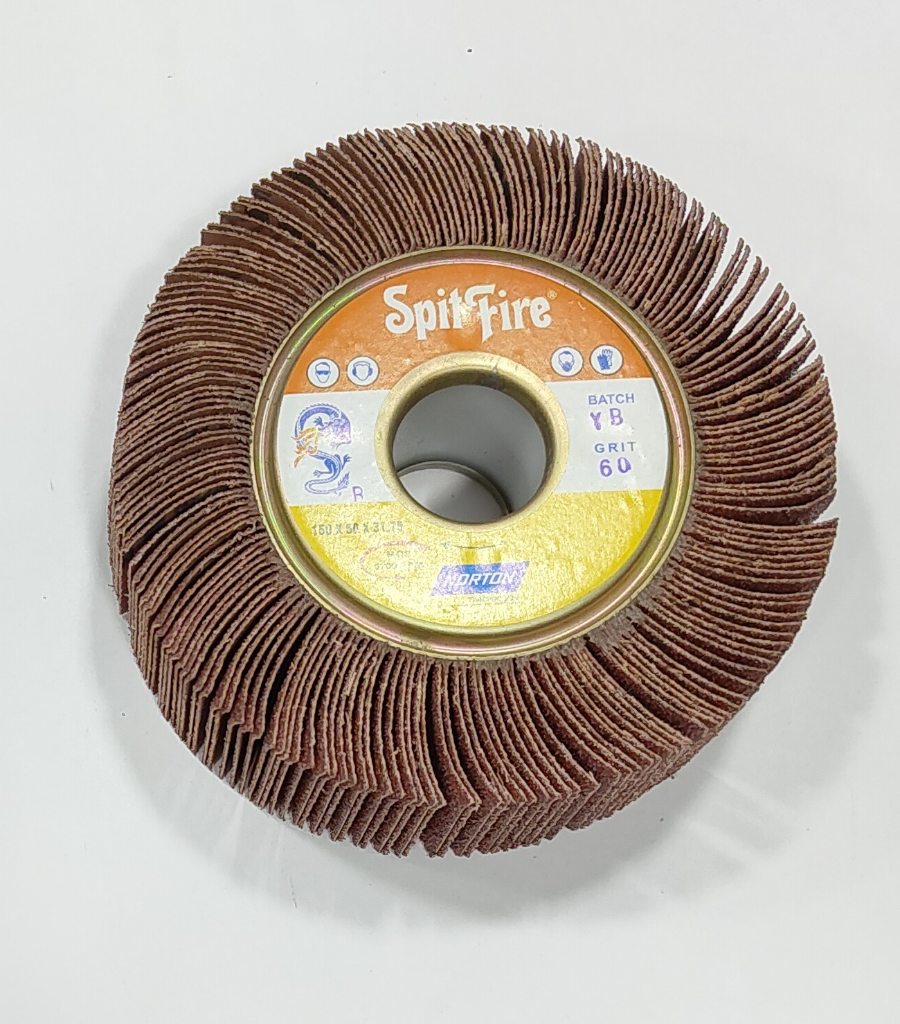 IMG_20240507_181936936 GN Alkon Flap Wheel 6" X 2" X 60 Grit - Image 1