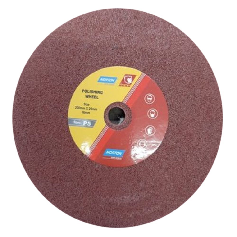 px45 GN Beartex Polishing Wheel 8" X 1" P-5AF - Image 1