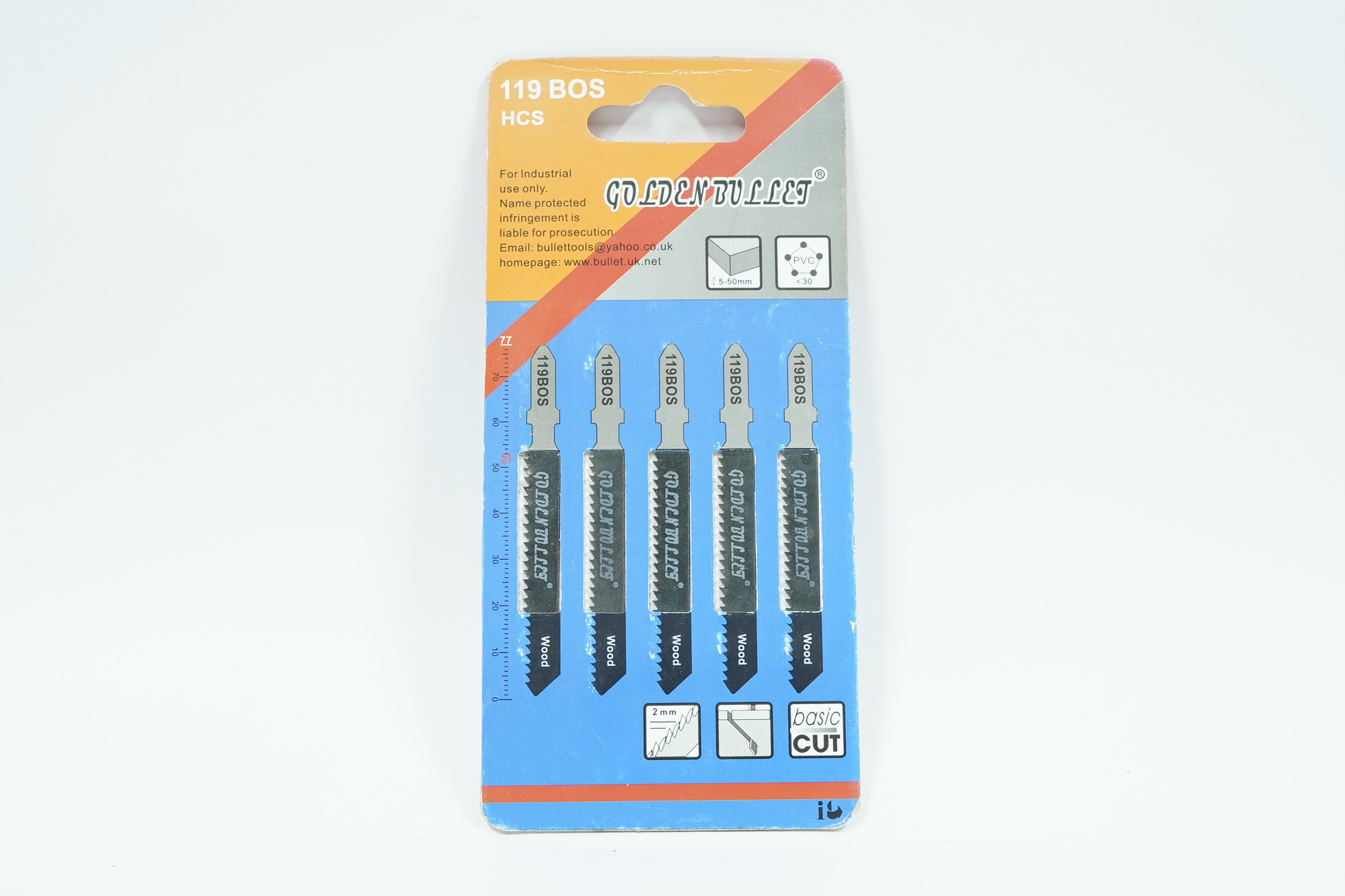 jigsaw blade 119 Golden Bullet Jigsaw Blade 119 - Image 1