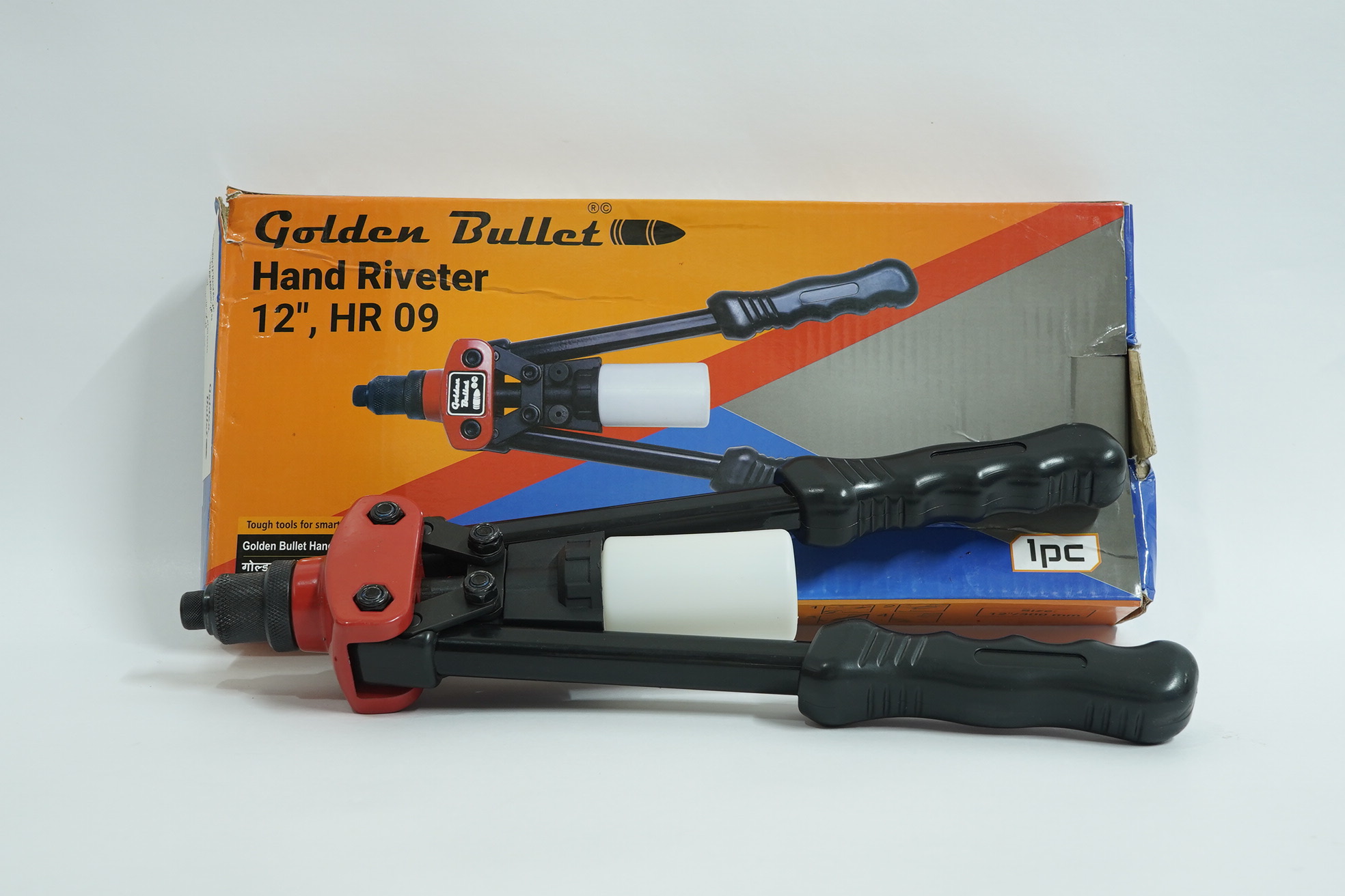 hand riveter HR09 Golden Bullet Hand Riveter 2 Hand Bolt Cutter Type HR09 - Image 1