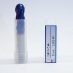 Ruhi Solid Carbide Ballnose Endmill 55 Hrc Blue 12m